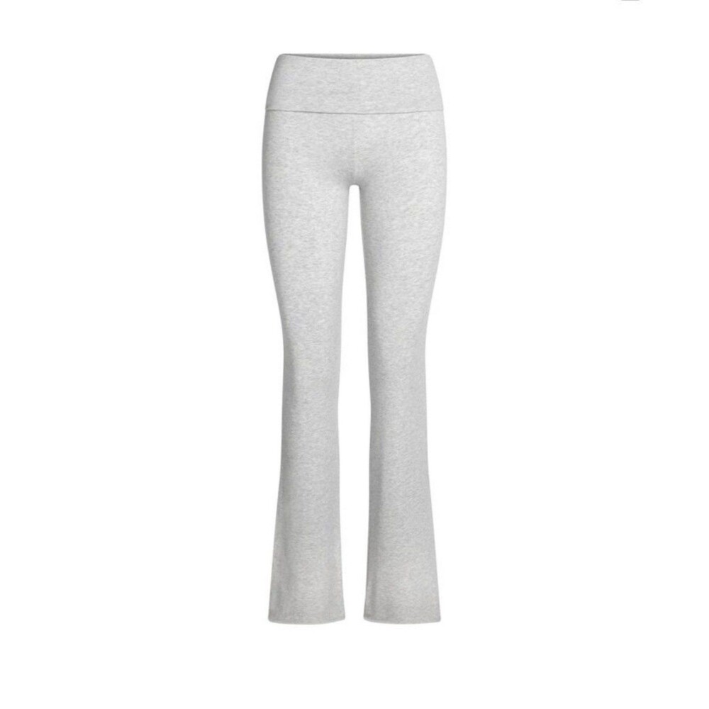 Skims Cotton Jersey Foldover Pant